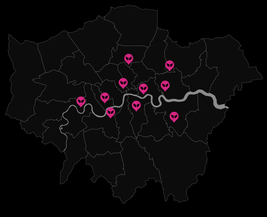 Bangalore Service Map